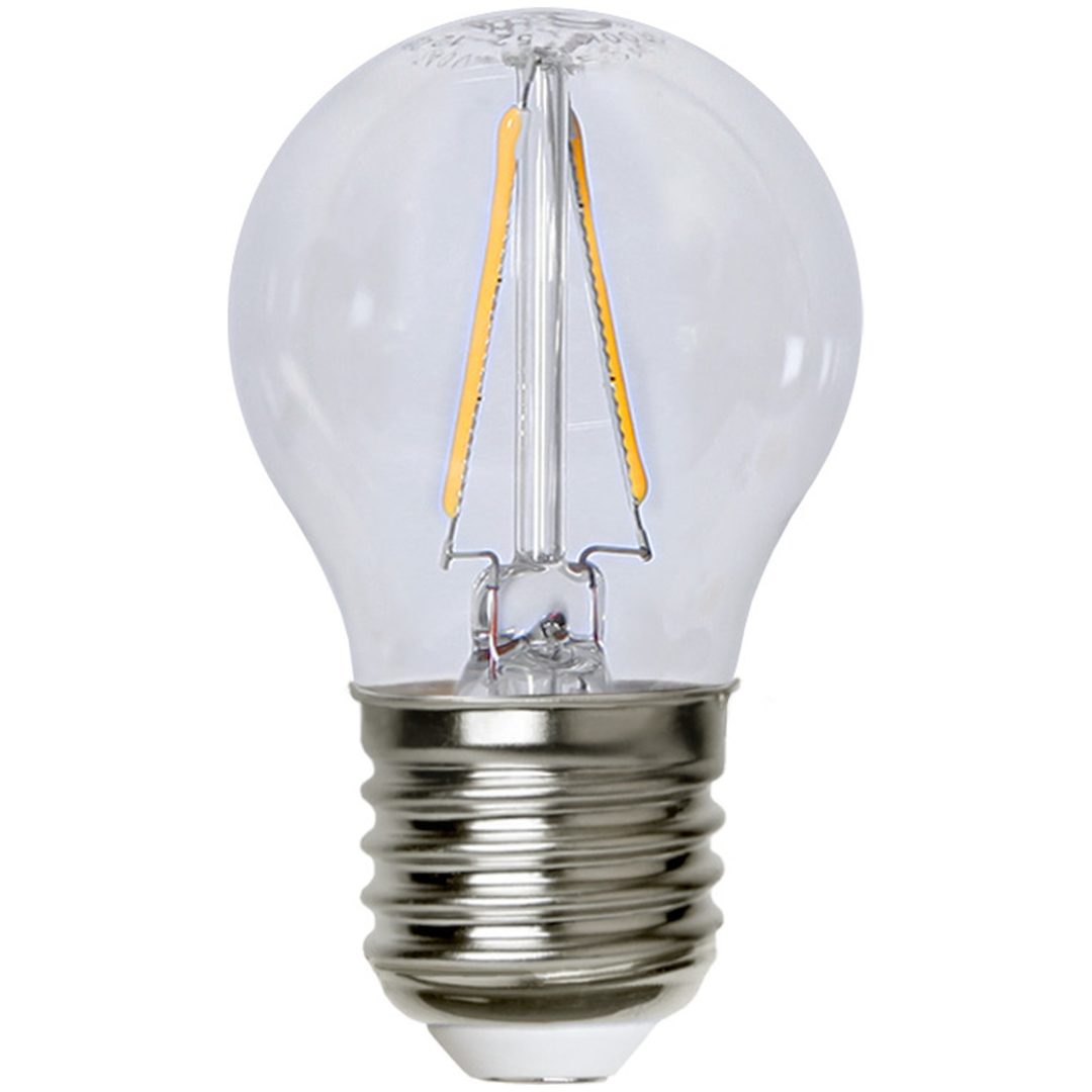 LED-lampa E27 G45 Clear Transparent Star Trading – bild 6