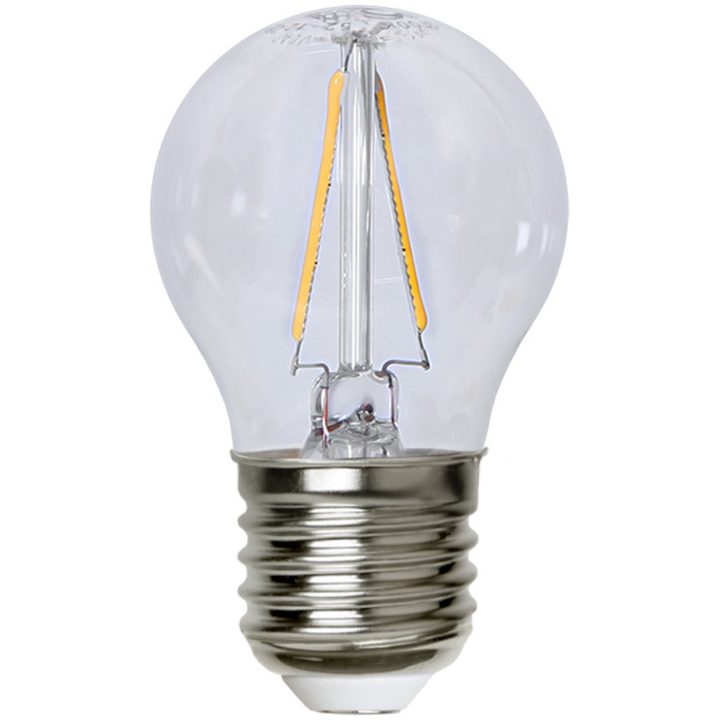 LED-lampa E27 G45 Clear Transparent Star Trading – bild 8