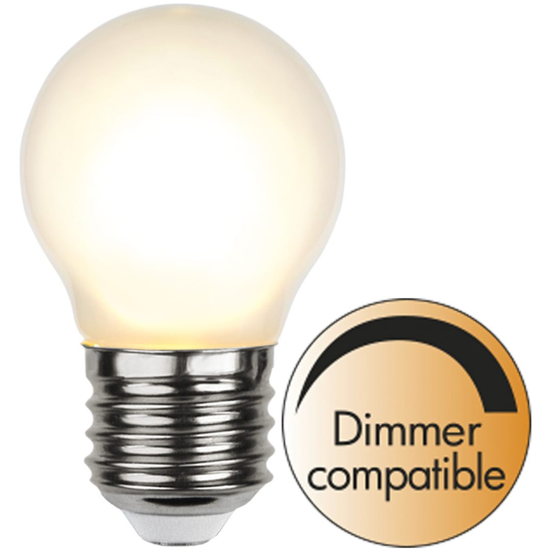 LED-lampa E27 G45 Frosted Frostad Star Trading
