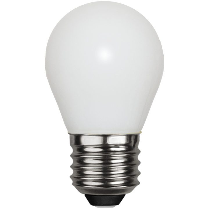 LED-lampa E27 G45 Opaque filament RA90 Opal Star Trading – bild 6