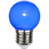 LED-lampa E27 G45 Outdoor Lighting Blå Star Trading – miniatyr 1