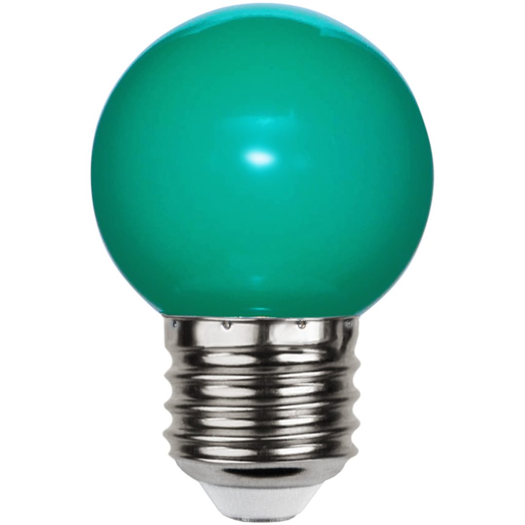 LED-lampa E27 G45 Outdoor Lighting Grön Star Trading – bild 2