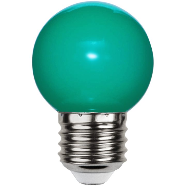 LED-lampa E27 G45 Outdoor Lighting Grön Star Trading – bild 2