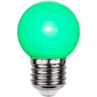 LED-lampa E27 G45 Outdoor Lighting Grön Star Trading