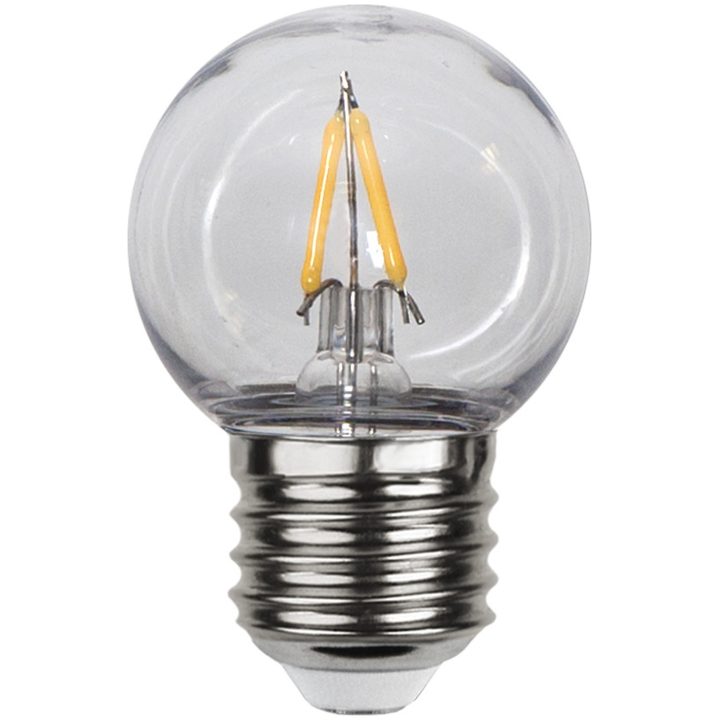 LED-lampa E27 G45 Outdoor Lighting PC Cover Filament Star Trading – bild 6