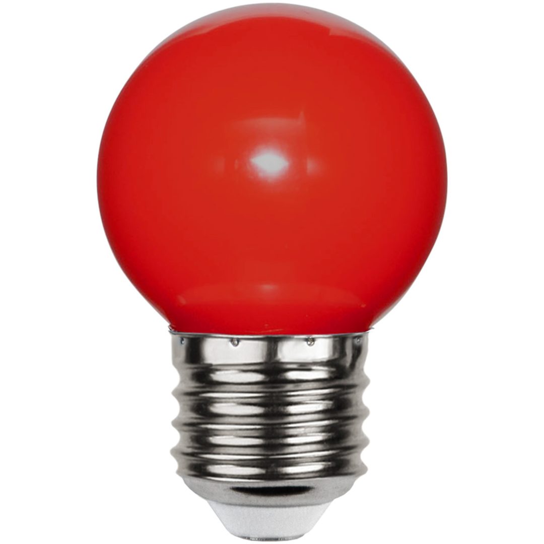LED-lampa E27 G45 Outdoor Lighting Röd Star Trading – bild 2