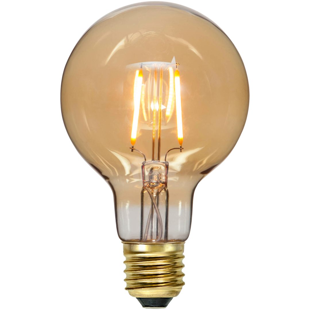 LED-lampa E27 G80 Plain Amber Star Trading – bild 7