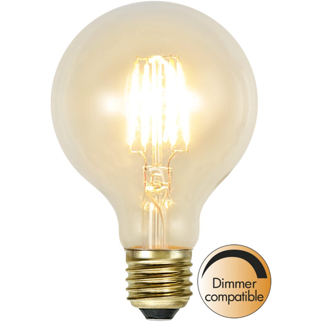 LED-lampa E27 G80 Soft Glow Star Trading
