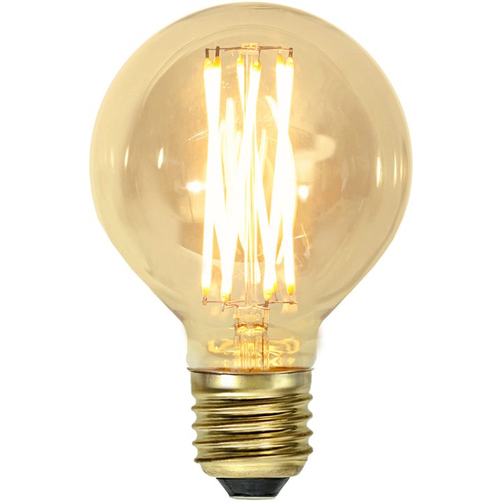 LED-lampa E27 G80 Vintage Gold Amber Star Trading – bild 14