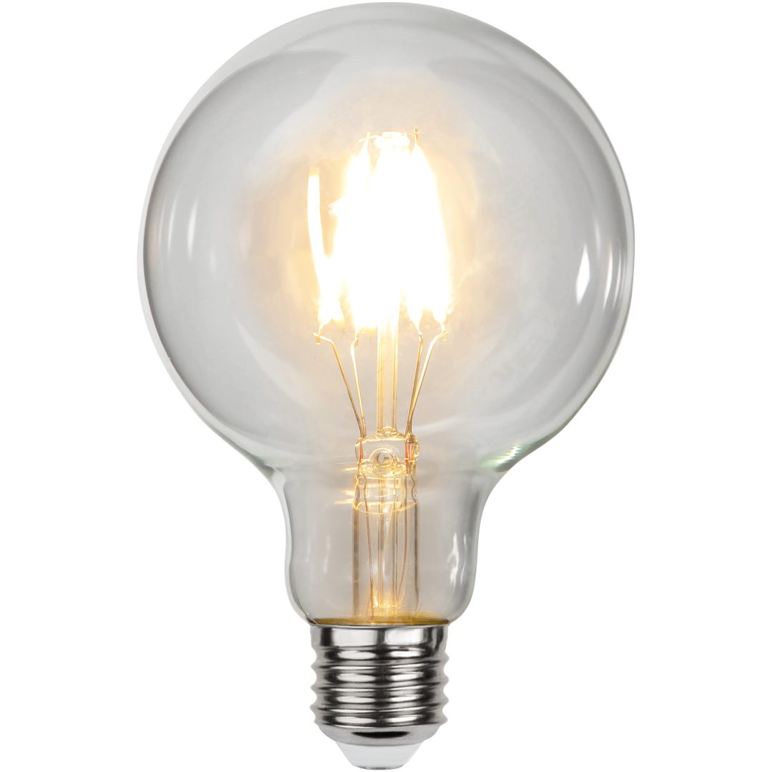 LED-lampa E27 G95 Clear Star Trading – bild 5