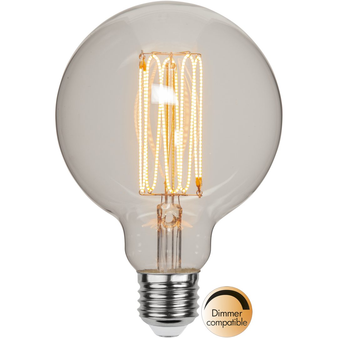 LED-lampa E27 G95 Decoled Grace Clear Star Trading – bild 6
