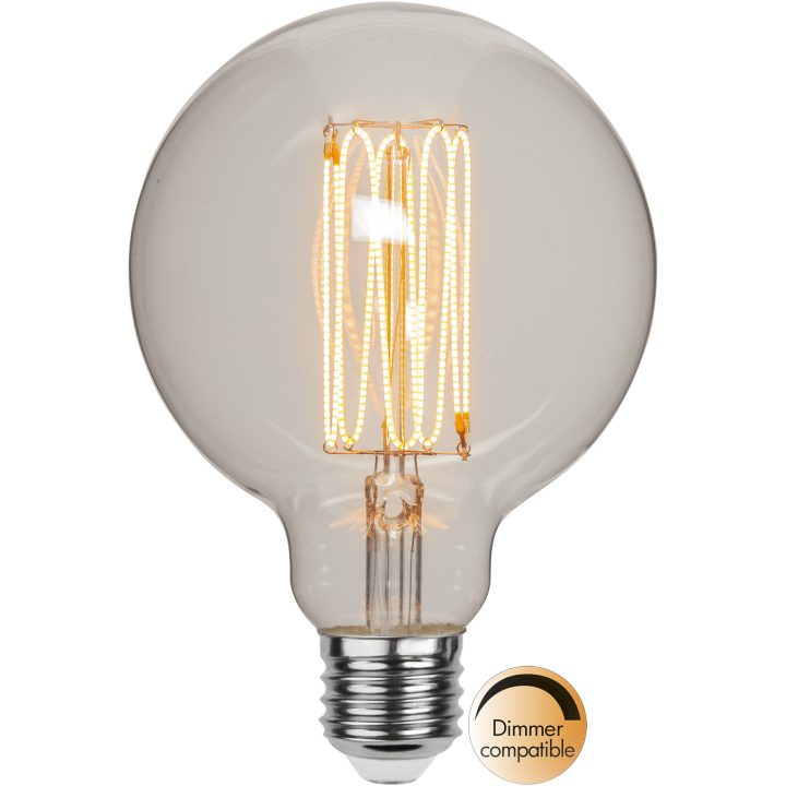 LED-lampa E27 G95 Decoled Grace Clear Star Trading – bild 6