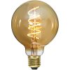 LED-lampa E27 G95 Decoled Spiral Amber STAR TRADING – miniatyr 1