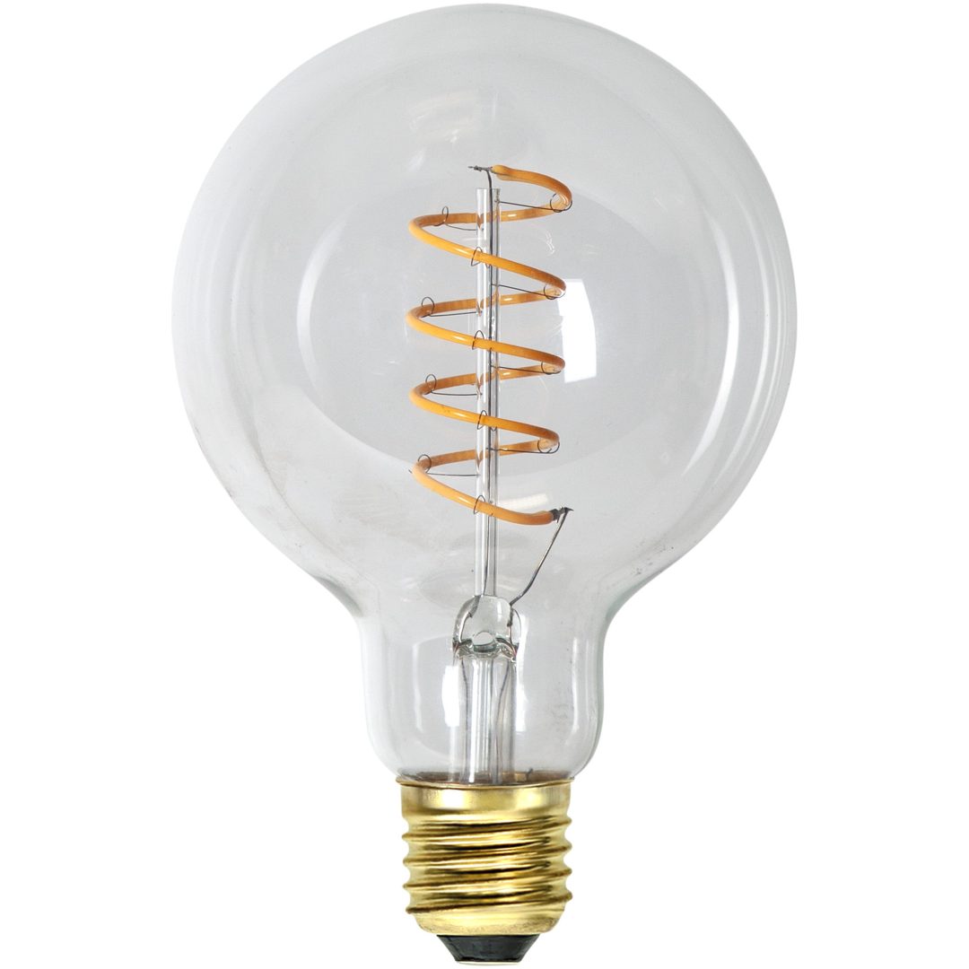 LED-lampa E27 G95 Decoled Spiral Clear 3-step memory Star Trading – bild 5