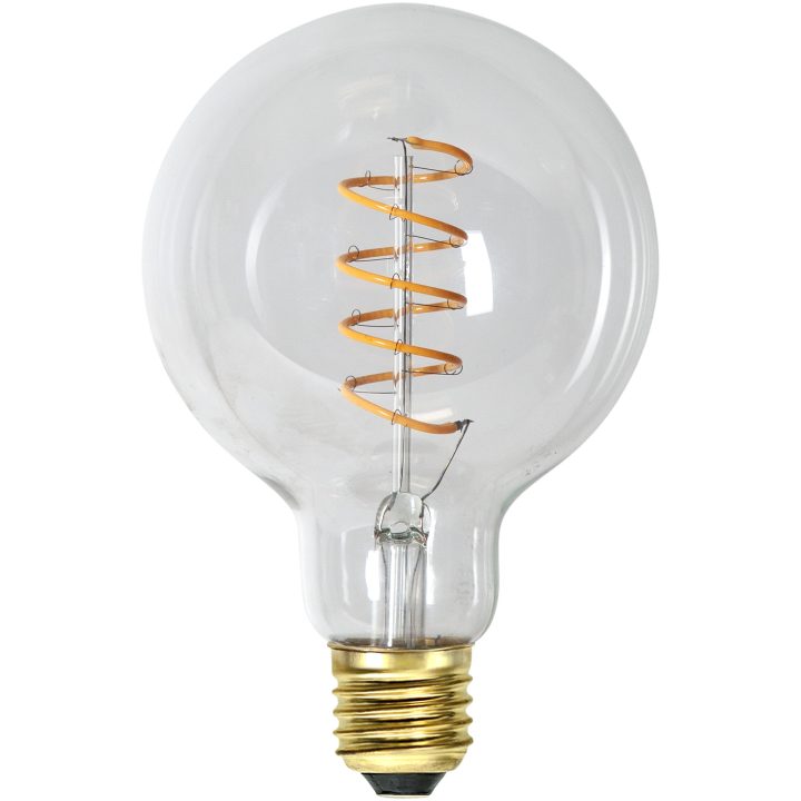 LED-lampa E27 G95 Decoled Spiral Clear 3-step memory Star Trading – bild 5