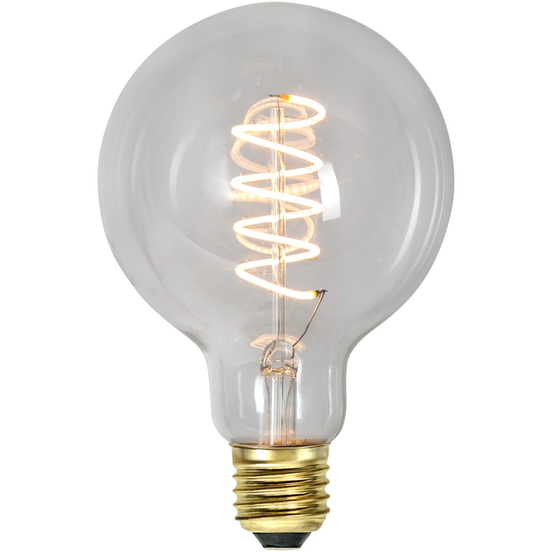 LED-lampa E27 G95 Decoled Spiral Clear 3-step memory Star Trading – bild 9