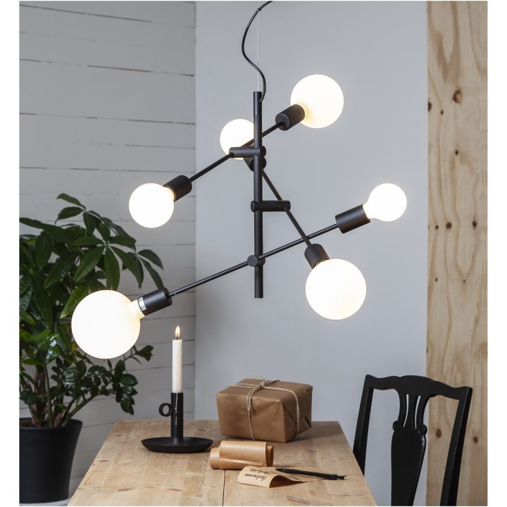LED-lampa E27 G95 Opaque Double Coating Vit Star Trading – bild 19