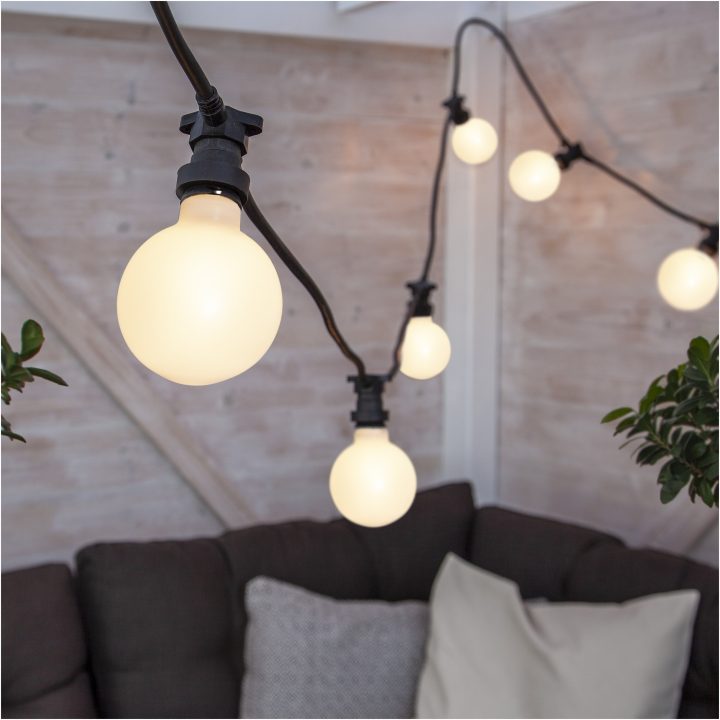 LED-lampa E27 G95 Outdoor Lighting PC Cover Filament Star Trading – bild 6