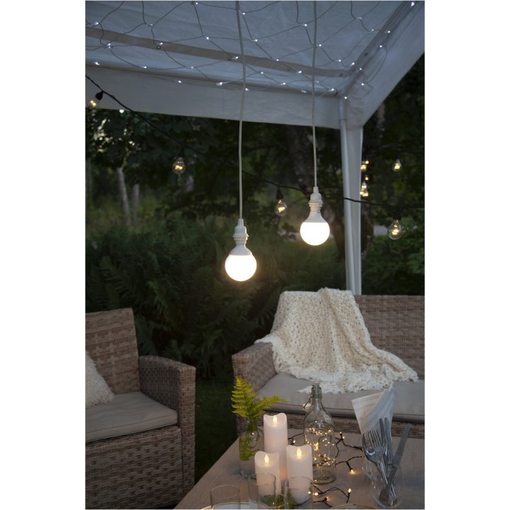LED-lampa E27 G95 Outdoor Lighting Vit Star Trading – bild 33