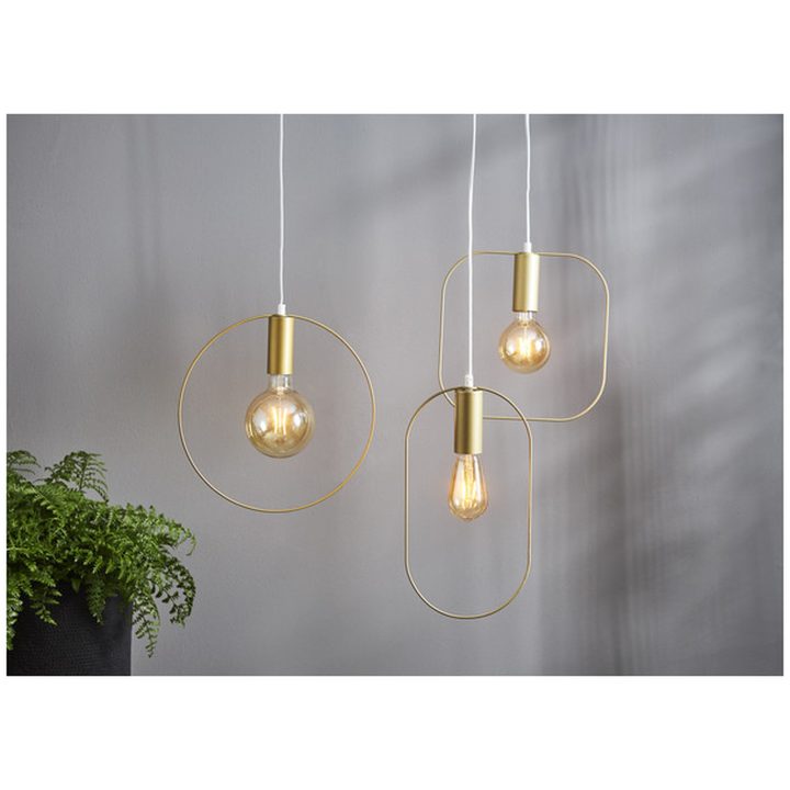 LED-lampa E27 G95 Plain Amber STAR TRADING – bild 3