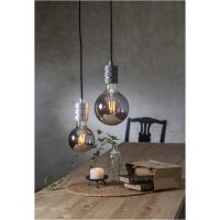 LED-lampa E27 G95 Plain Smoke Star Trading
