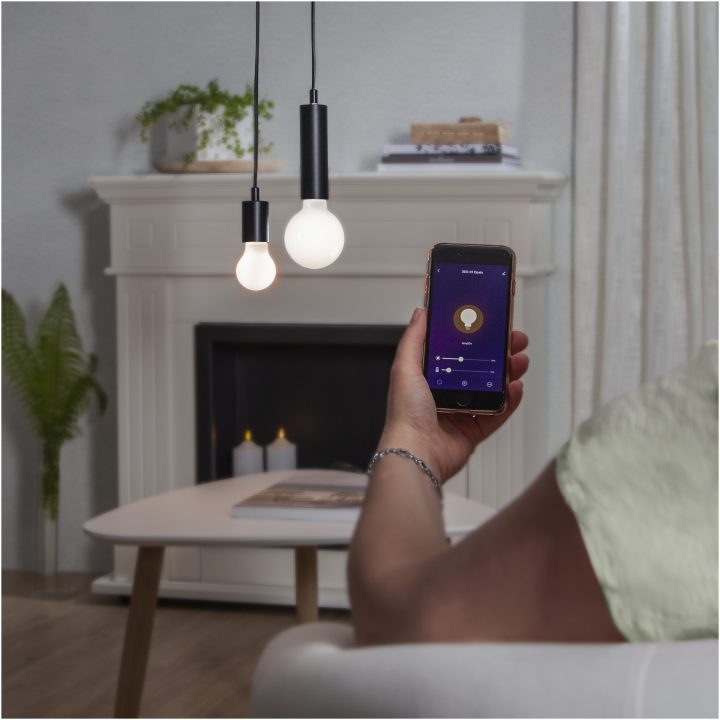 LED-lampa E27 G95 Smart Bulb Opal Star Trading – bild 6
