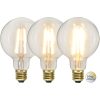 LED-lampa E27 G95 Soft Glow 3-step memory STAR TRADING – miniatyr 1