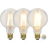 LED-lampa E27 G95 Soft Glow 3-step memory STAR TRADING – miniatyr 1