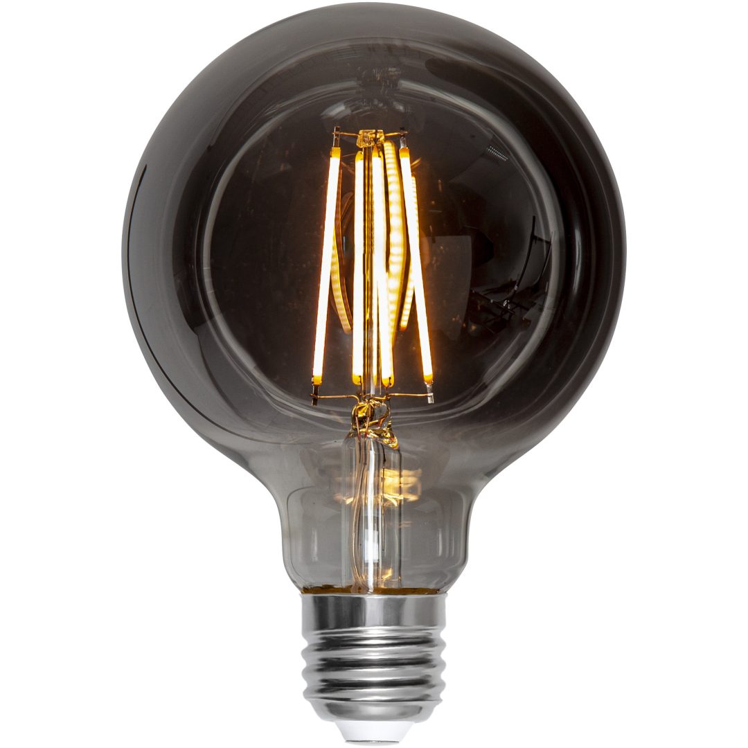 LED-lampa E27 G95 Soft Glow Smoke 3-step memory STAR TRADING – bild 2