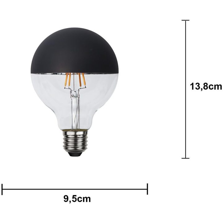 LED-lampa E27 G95 Top Coated Star Trading – bild 4