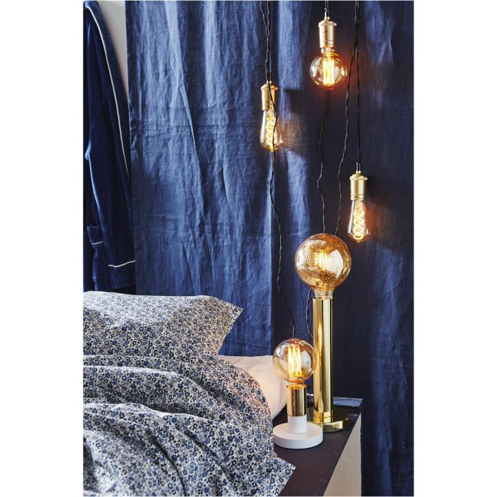 LED-lampa E27 G95 Vintage Gold Amber Star Trading – bild 2