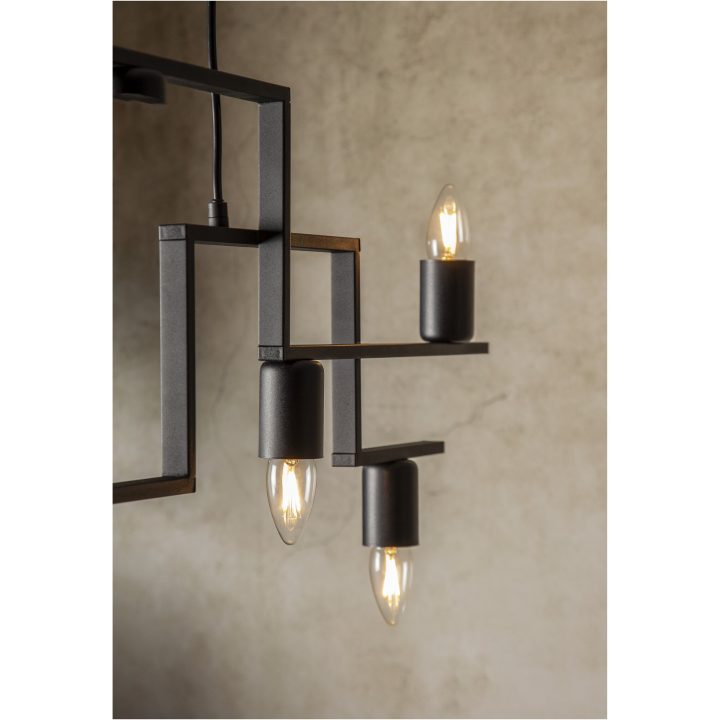 LED-lampa E27 Kron Clear Transparent Star Trading – bild 9