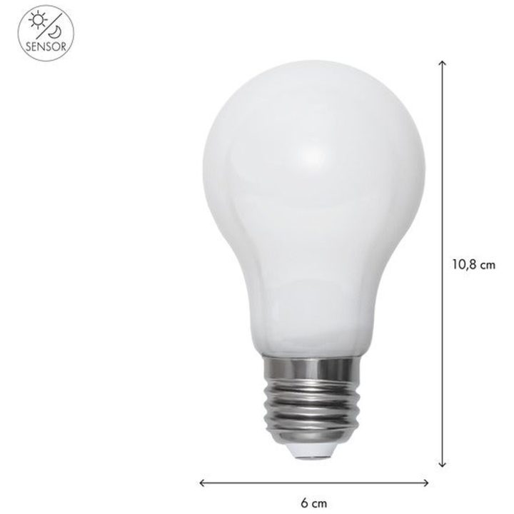 LED-lampa E27 Normal Sensor Opaque Opal Star Trading – bild 4
