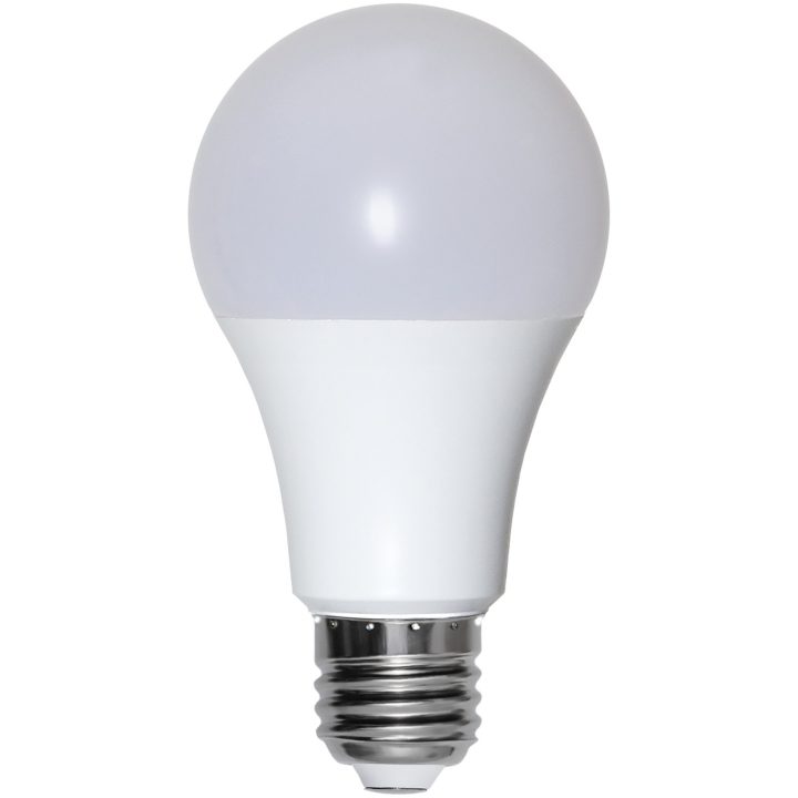 LED-lampa E27 Normal Sensor Opaque Vit Star Trading – bild 5