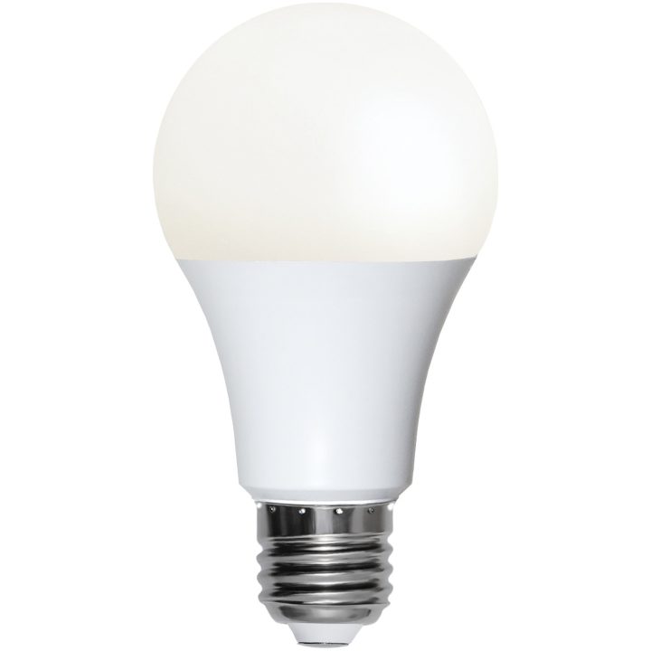 LED-lampa E27 Normal Sensor Opaque Vit Star Trading – bild 6