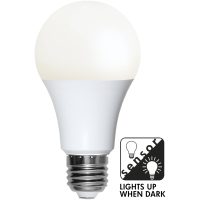 LED-lampa E27 Normal Sensor Opaque Vit Star Trading