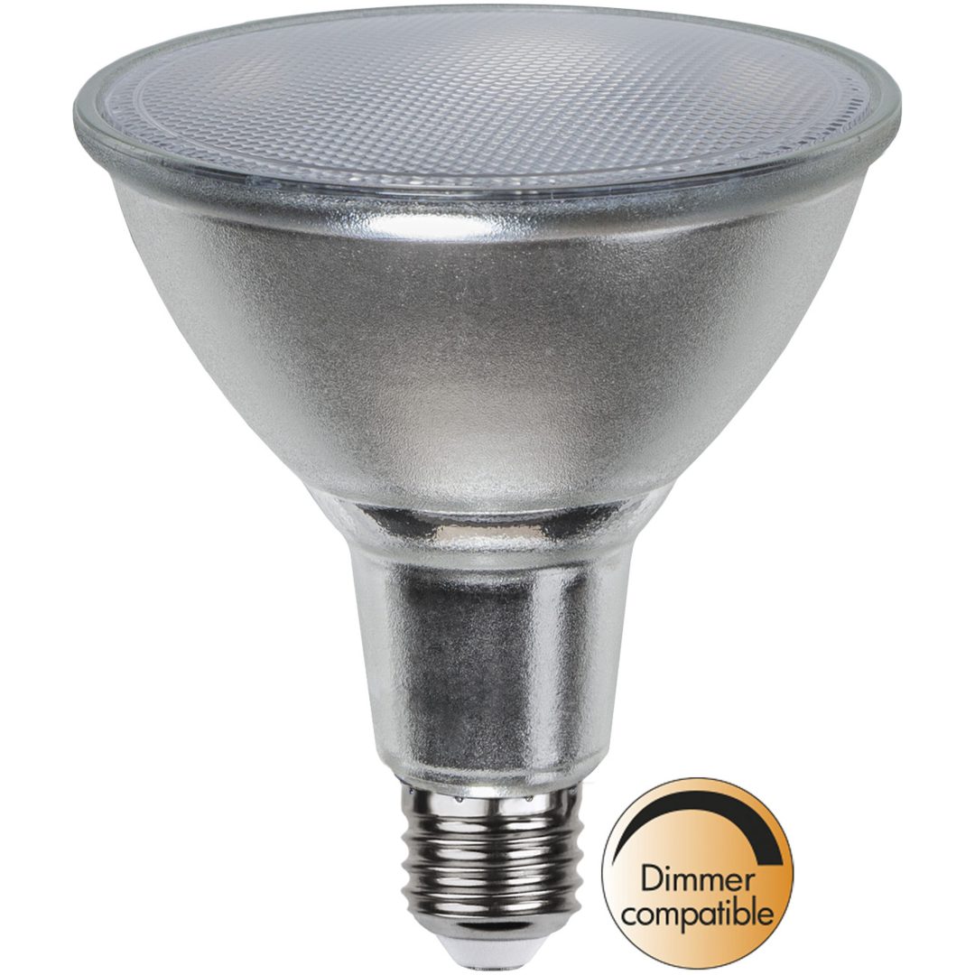 LED-lampa E27 PAR38 Spotlight Glass Star Trading