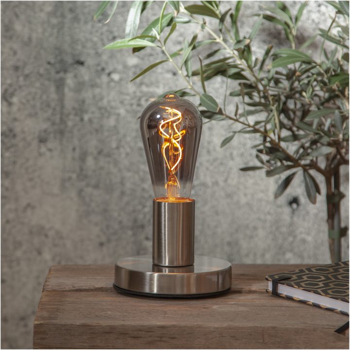 LED-lampa E27 ST64 Decoled Grace Smoke Star Trading – bild 4
