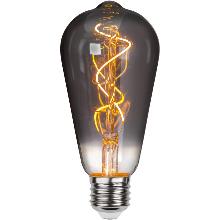 LED-lampa E27 ST64 Decoled Grace Smoke Star Trading – bild 3