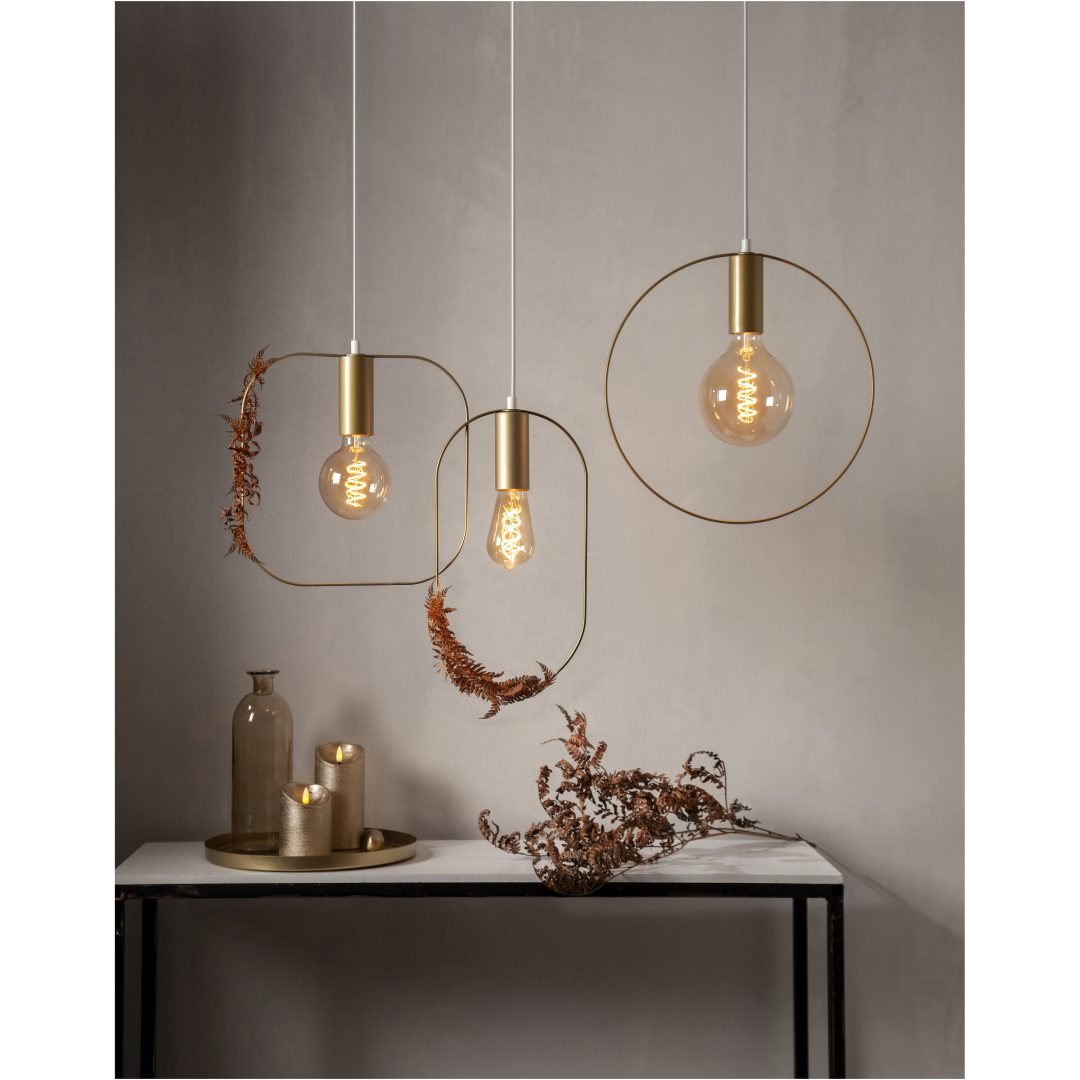 LED-lampa E27 ST64 Decoled Spiral Amber Star Trading – bild 8