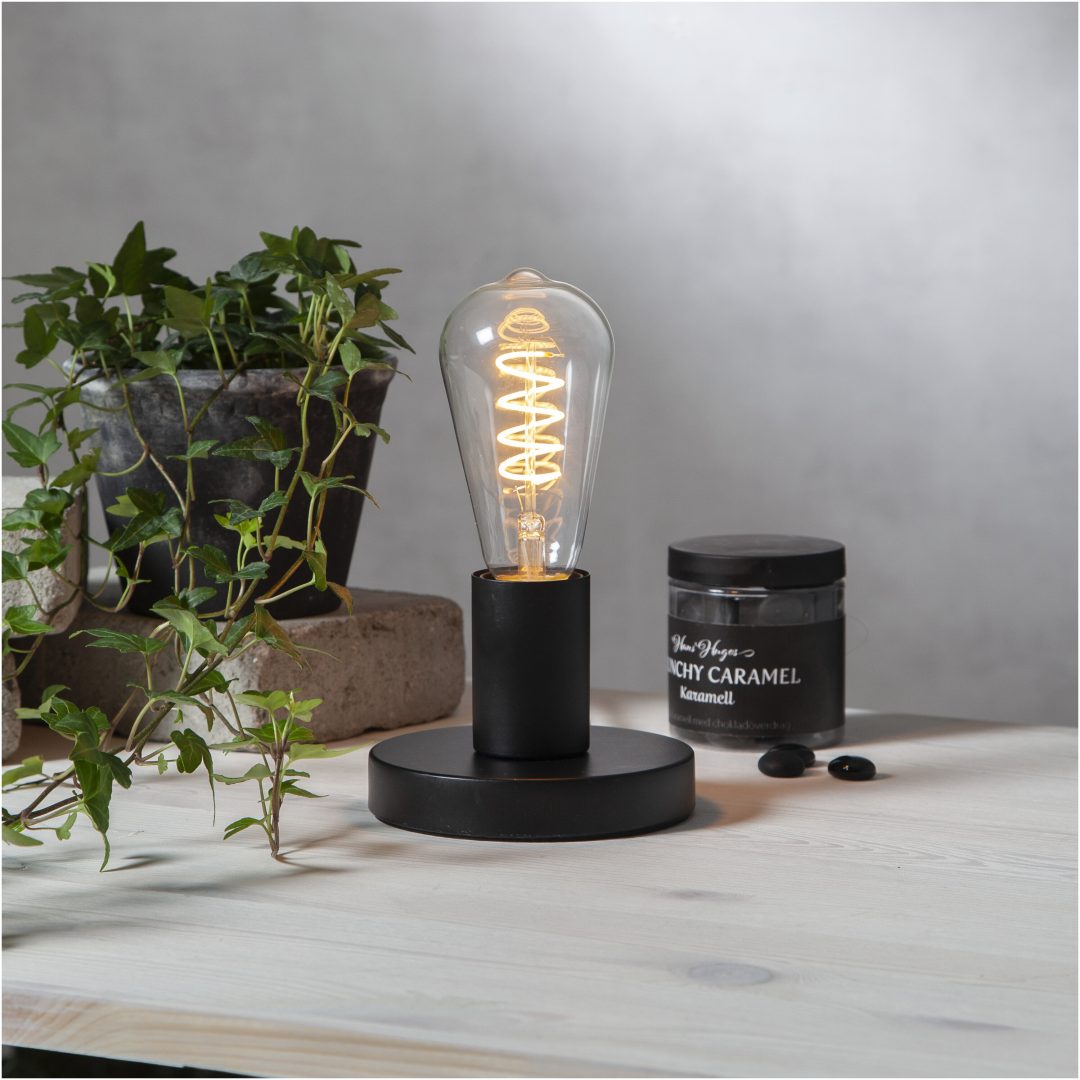 LED-lampa E27 ST64 Decoled Spiral Clear 3-step memory Star Trading – bild 5