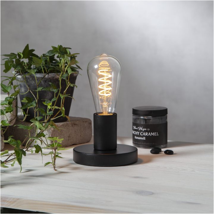 LED-lampa E27 ST64 Decoled Spiral Clear 3-step memory Star Trading – bild 5