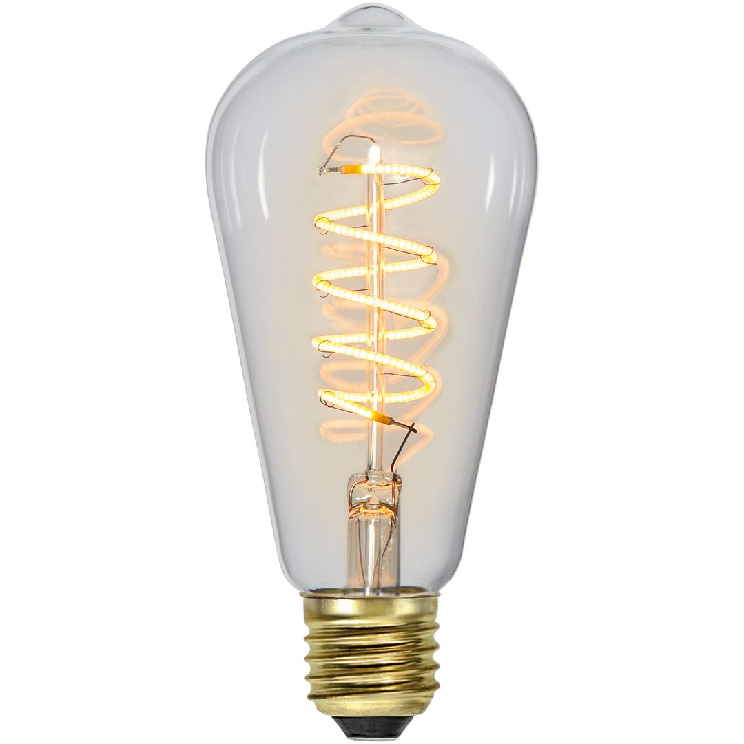 LED-lampa E27 ST64 Decoled Spiral Clear 3-step memory Star Trading – bild 4