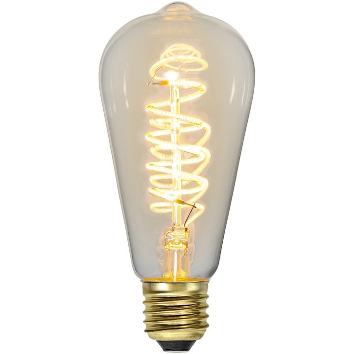 LED-lampa E27 ST64 Decoled Spiral Clear 3-step memory Star Trading – bild 4