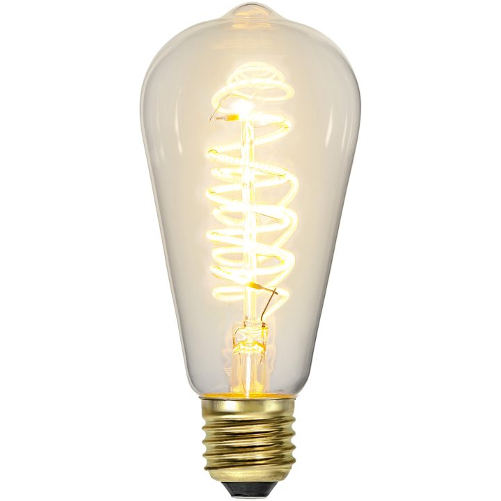 LED-lampa E27 ST64 Decoled Spiral Clear 3-step memory Star Trading – bild 2