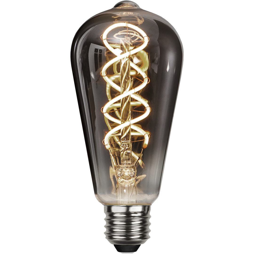 LED-lampa E27 ST64 Decoled Spiral Smoke Star Trading – bild 6