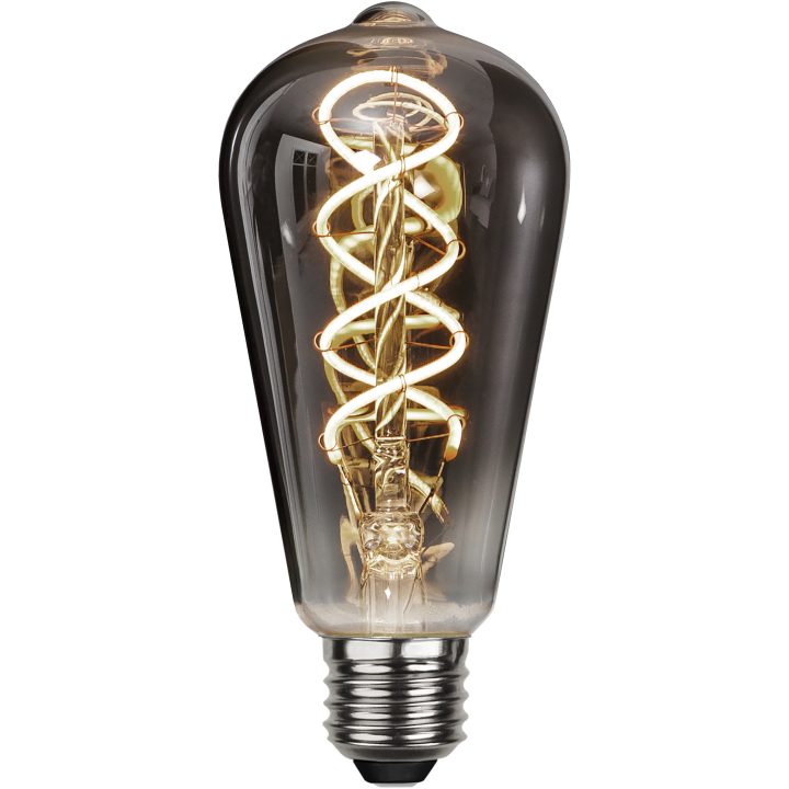 LED-lampa E27 ST64 Decoled Spiral Smoke Star Trading – bild 6