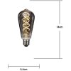 LED-lampa E27 ST64 Decoled Spiral Smoke Star Trading – miniatyr 4