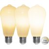 LED-lampa E27 ST64 Opaque Filament RA90 3-step Opal Star Trading – miniatyr 1