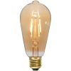 LED-lampa E27 ST64 Plain Amber Star Trading – miniatyr 2
